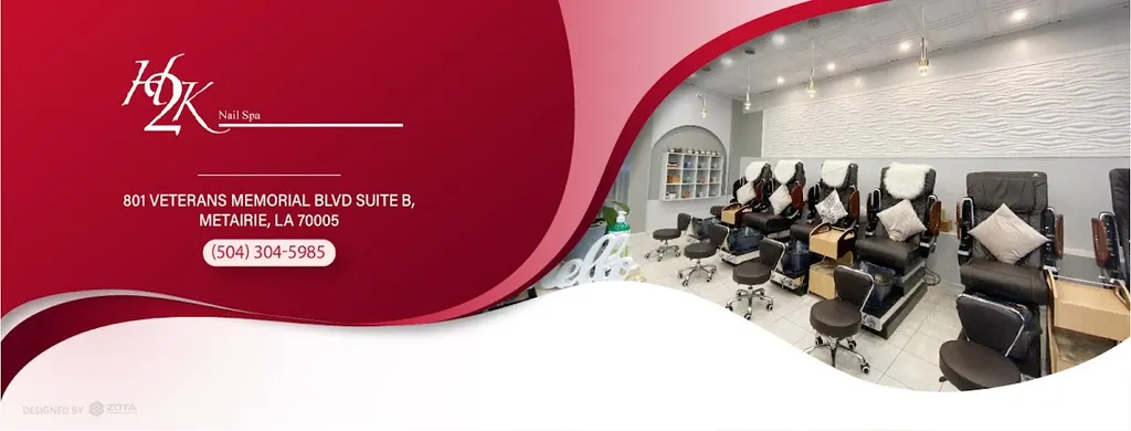 H2K NAIL SPA — Nail salon in Metairie